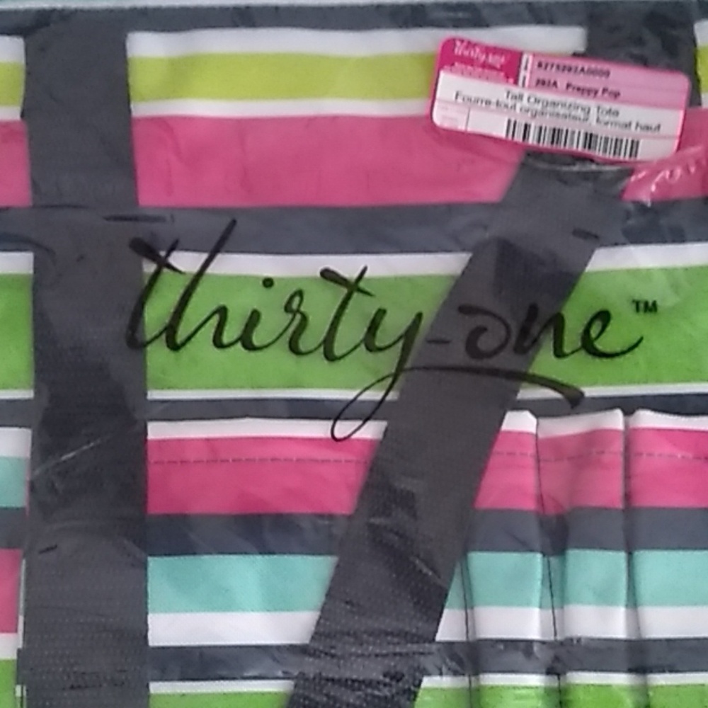 Tall organizing tote